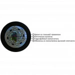 Оптический кабель Hyperline Кабель волоконно-оптический 9/125 (G.652D) одномодовый 8 волокон FO-AWS2-OUT-9-8-PE-BK