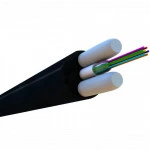 Оптический кабель Hyperline Кабель волоконно-оптический 9/125 (G.652D) одномодовый 8 волокон FO-STFR-OUT-9-8-PE-BK