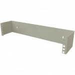 Аксессуар для серверного шкафа Hyperline Кронштейн настенный для 19" оборудования высота 2U глубина 110 мм фиксированный BW19-2U-110F-RAL7035