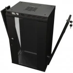 Серверный шкаф Hyperline настенный 10'' 9U 499,5х390х300 TDB-9U-GP-RAL9004
