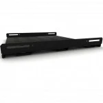 Полка для серверного шкафа Hyperline Полка стационарная усиленная глубина 450 мм с боковым креплением нагрузка до 50 кг TSH3M-450-RAL9004