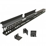 Аксессуар для серверного шкафа Hyperline Вертикальный кабельный организатор 32U CMF-OTR-32U-89x106-C-RAL9005