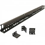 Аксессуар для серверного шкафа Hyperline Вертикальный кабельный организатор 42U для шкафов TTR TTB стоек ORK2A ORL1 CMF-OTR-42U-89x106-C-RAL9005