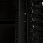 Аксессуар для серверного шкафа Hyperline Вертикальный кабельный организатор 42U для шкафов TTR TTB стоек ORK2A ORL1 CMF-OTR-42U-89x106-C-RAL9005