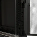 Аксессуар для серверного шкафа Hyperline Вертикальный кабельный организатор 42U для шкафов TTR TTB стоек ORK2A ORL1 CMF-OTR-42U-89x106-C-RAL9005