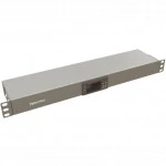 Аксессуар для серверного шкафа Hyperline Микропроцессорная контрольная панель1U для всех шкафов 19'' TMP-230V/2w-RAL7035