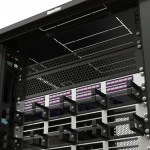 Аксессуар для серверного шкафа Hyperline Фальш-панель перфорированная на 2U BPD-2-RAL7035