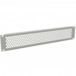 Аксессуар для серверного шкафа Hyperline Фальш-панель перфорированная на 2U BPD-2-RAL7035