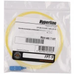 Оптический патч-корд Hyperline Пигтейл волоконно-оптический SM 9/125 (OS2) SC/UPC 1.5 м LSZH FPT-B9-9-SC/UR-1.5M-LSZH-YL