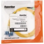Оптический патч-корд Hyperline Транковая сборка fan out 1хMPO (мама)- 4хLC (duplex) 8 волокон TC-MC3-9-MPOF8/AX-4xDLC/UX-IN-1/2M-LSZH-YL