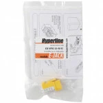 Модуль Hyperline Вставка Keystone Jack RJ-45(8P8C) категория 6 110 IDC заделка с помощью E-TOOL желтая KJE-8P8C-C6-90-YL