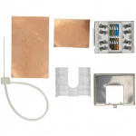 Модуль Hyperline Модуль Keystone Jack RJ-45(8P8C) категория 6 KJ5-8P8C-C6-180-SH-F-WH