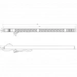 Аксессуар для серверного шкафа Hyperline Блок розеток вертикальный (15 розеток Schuko 3 розетки IEC320 C13) автоматический выключатель кабель питания 2.5м SHE-15SH-3IEC-B-2.5EU