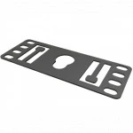 Аксессуар для серверного шкафа Hyperline Кронштейн 1U Т-пазы и с перфорацией под крепеж типа "монетка" (8 шт. в комплекте) PMR-1U-TM-RAL9005