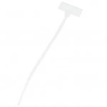 Инструмент для монтажа СКС Hyperline Стяжка нейлоновая неоткрывающаяся безгалогенная (halogen free) 110x2.5 мм (100 шт) GTK-110MC