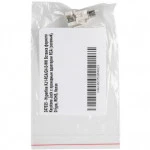 Аксессуар для оптических сетей Hyperline Вставка формата Keystone Jack с проходным адаптером RCA (зеленый) D type ROHS белая KJ1-RCA/GN-D-WH