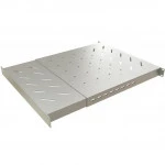 Полка для серверного шкафа Hyperline c 19'' креплением раздвижная 1U TSD3H-1U-405/700-RAL7035