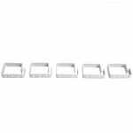 Аксессуар для кабельных сетей ЦМО Кабельный органайзер односторонний глубина 47мм (в упаковке 5шт) СМ-5