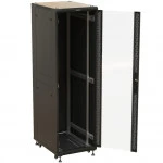 Серверный шкаф Hyperline напольный 19-дюймовый 42U 2055x600х800 мм TTBR-4268-AS-RAL9004