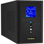 Источник бесперебойного питания ExeGate SineTower SZ-1500.LCD.AVR.2SH.1C13.USB EX295988RUS (Линейно-интерактивные, Напольный, 1500 ВА, 1200)