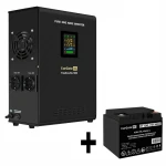 Источник бесперебойного питания ExeGate EX295997RUS + батарея 40Aч EX282976RUS EX296543RUS Линейно-интерактивные, Напольный (Tower), 1000 ВА, 600 Вт