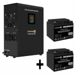 Источник бесперебойного питания ExeGate EX295998RUS + батарея 40Aч EX282976RUS 2шт EX296566RUS Линейно-интерактивные, 1500 ВА, 1050 Вт