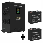 Источник бесперебойного питания ExeGate EX295998RUS + батарея 55Aч EX285667RUS 2шт EX296569RUS Линейно-интерактивные, 1500 ВА, 1050 Вт