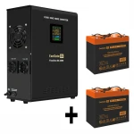 Источник бесперебойного питания ExeGate EX296002RUS + батарея 55Aч EX285652RUS 2шт EX296616RUS Линейно-интерактивные, 2500 ВА, 1800 Вт