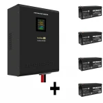 Источник бесперебойного питания ExeGate EX296004RUS + батарея 200Aч EX282991RUS 4шт EX296676RUS Линейно-интерактивные, Напольный (Tower), 5000 ВА, 3500 Вт