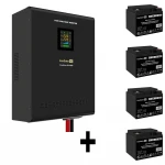 Источник бесперебойного питания ExeGate EX296004RUS + батарея 40Aч EX282976RUS 4шт EX296658RUS (Линейно-интерактивные, Настенный, 5000 ВА, 3500)