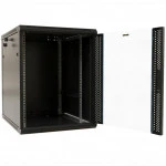 Серверный шкаф Hyperline Шкаф настенный 19-дюймовый (19") 22U 1086x600х800 мм TWB-2268-GP-RAL9004