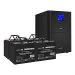 Источник бесперебойного питания ExeGate EX295991RUS + батарея 75Aч EX282983RUS 4шт EX296892RUS (Линейно-интерактивные, Напольный, 5000 ВА, 4000)