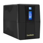 Источник бесперебойного питания ExeGate SpecialPro Smart LLB-1000.LCD.AVR.2SH.RJ.USB EX292621RUS Напольный (Tower), 1000 ВА, 550 Вт