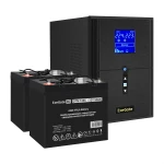 Источник бесперебойного питания ExeGate EX295989RUS + батарея 55Aч EX285667RUS 2шт EX296842RUS Линейно-интерактивные, Напольный (Tower), 2000 ВА, 1600 Вт