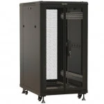 Серверный шкаф Hyperline напольный 19-дюймовый 18U 988x600х800 мм TTBR-1868-DD-RAL9004