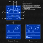 Источник бесперебойного питания ExeGate SineTower SN-2000.LCD.AVR.3SH.1C13.RJ.USB EX295983RUS (Линейно-интерактивные, Напольный, 2000 ВА, 1600)