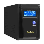 Источник бесперебойного питания ExeGate SineTower SN-600.LCD.AVR.2SH EX295980RUS (Линейно-интерактивные, Напольный, 600 ВА, 360)