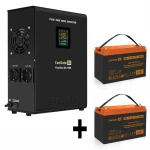 Источник бесперебойного питания ExeGate EX295998RUS + батарея 100Aч EX285656RUS 2шт EX296578RUS (Линейно-интерактивные, Настенный, 1500 ВА, 1050)