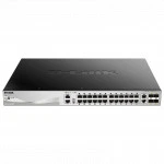 Коммутатор D-link DGS-3130-30PS/B2A 1000 Base-T (1000 мбит/с), 4 SFP порта