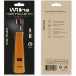 Инструмент для монтажа СКС WRline Инструмент обжимной Укладчик для витой пары, ударный, регулируемый WR-914B