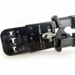 Инструмент для монтажа СКС WRline Инструмент обжимной Кримпер 3 В 1 для RJ-45, RJ-11/12 с тестером WR-022