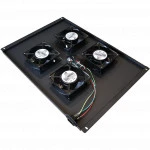 Аксессуар для серверного шкафа LANMASTER TWT-CBB-FANB4-10