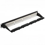 Патч-панель LANMASTER LAN-PPN24U5E (24 порта, UTP, Cat. 5e)