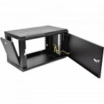 Серверный шкаф ЦМО Шкаф коммутационный (ШРН-6.650.1-9005) настенный