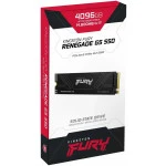 Внутренний накопитель Kingston Fury Renegade SFYR2S/4T0 (SSD (твердотельные), 4 ТБ, M.2, PCIe)