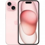 Смартфон Apple iPhone 15 128GB Pink MTP13VN/A (128 Гб, 6 Гб)