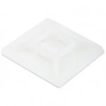 Кабельный канал Hyperline Самоклеящаяся площадка для крепления стяжек (27,7x27,7 мм) (100 шт) HW-4A