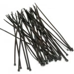 Инструмент для монтажа СКС Hyperline Стяжка нейлоновая неоткрывающаяся безгалогенная (halogen free) 250x3.6мм полиамид 6.6 -40°C - +85°C черная (100 шт) GT-250IBC