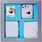 Фотоаппарат FUJIFILM INSTAX MINI 12 BUNDLE (CLAY WHITE) FOTSI00203