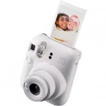 Фотоаппарат FUJIFILM INSTAX MINI 12 BUNDLE СLEAR CASE + L20PK (CLAY WHITE) N0000004008